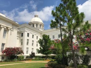 Alabama State Capitol building, Montgomery USA Photo Heatheronhertravels.com