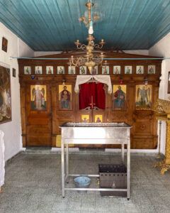 Agios Ioannis Mama Mia chapel, Skopelos Greece Photo Heatheronhertravels.com