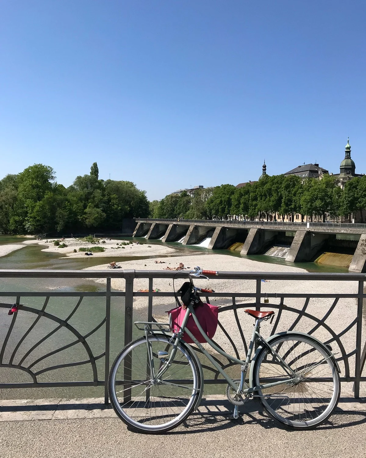 River Isar in Munich Photo Heatheronhertravels.com