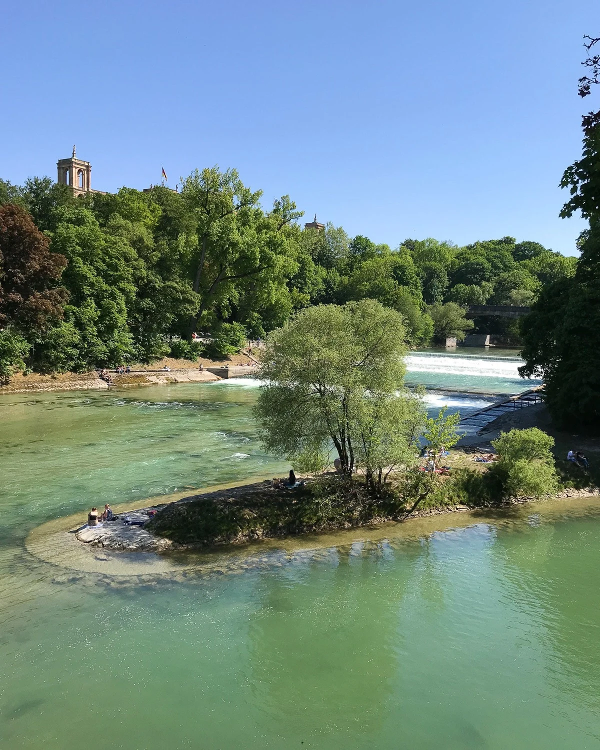 River Isar in Munich Photo Heatheronhertravels.com