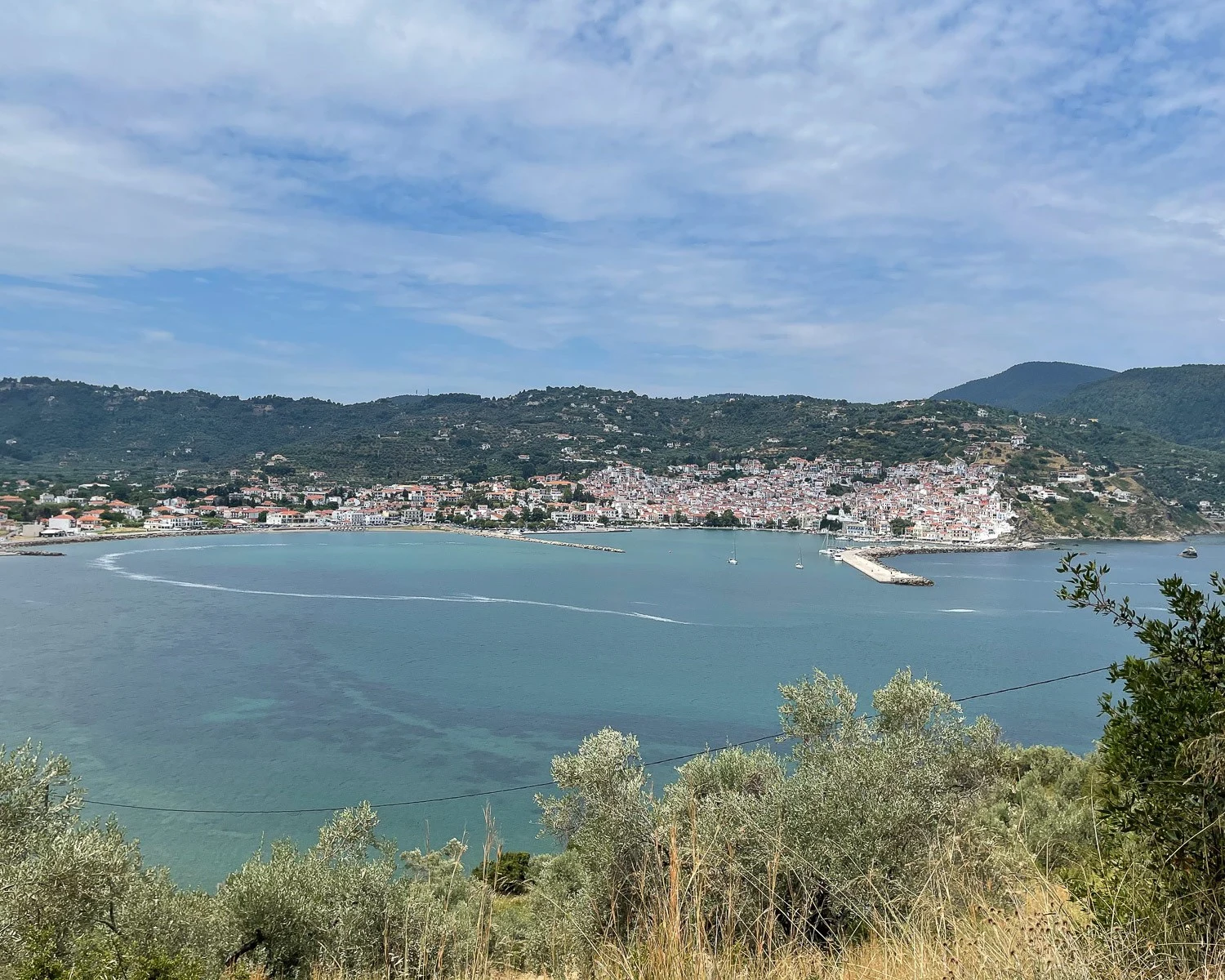 Skopelos town Greece Photo Heatheronhertravels.com