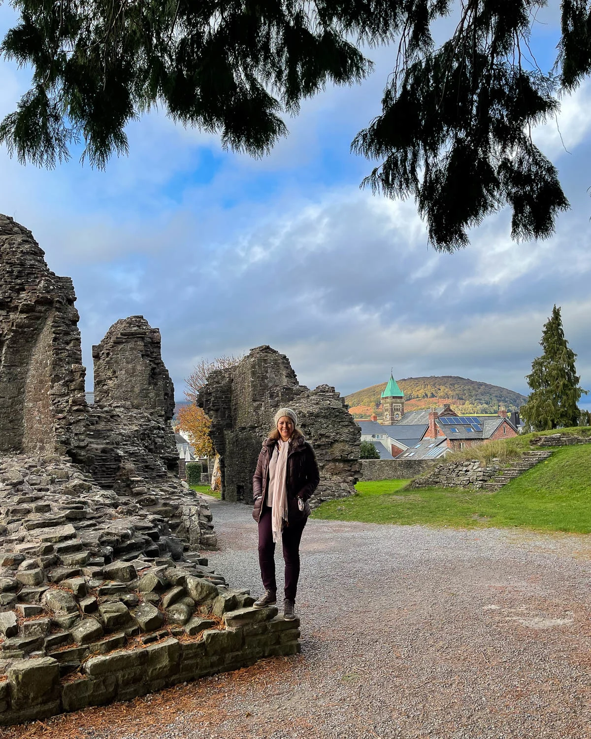 Abergavenny Castle Wales Photo Heatheronhertravels.com