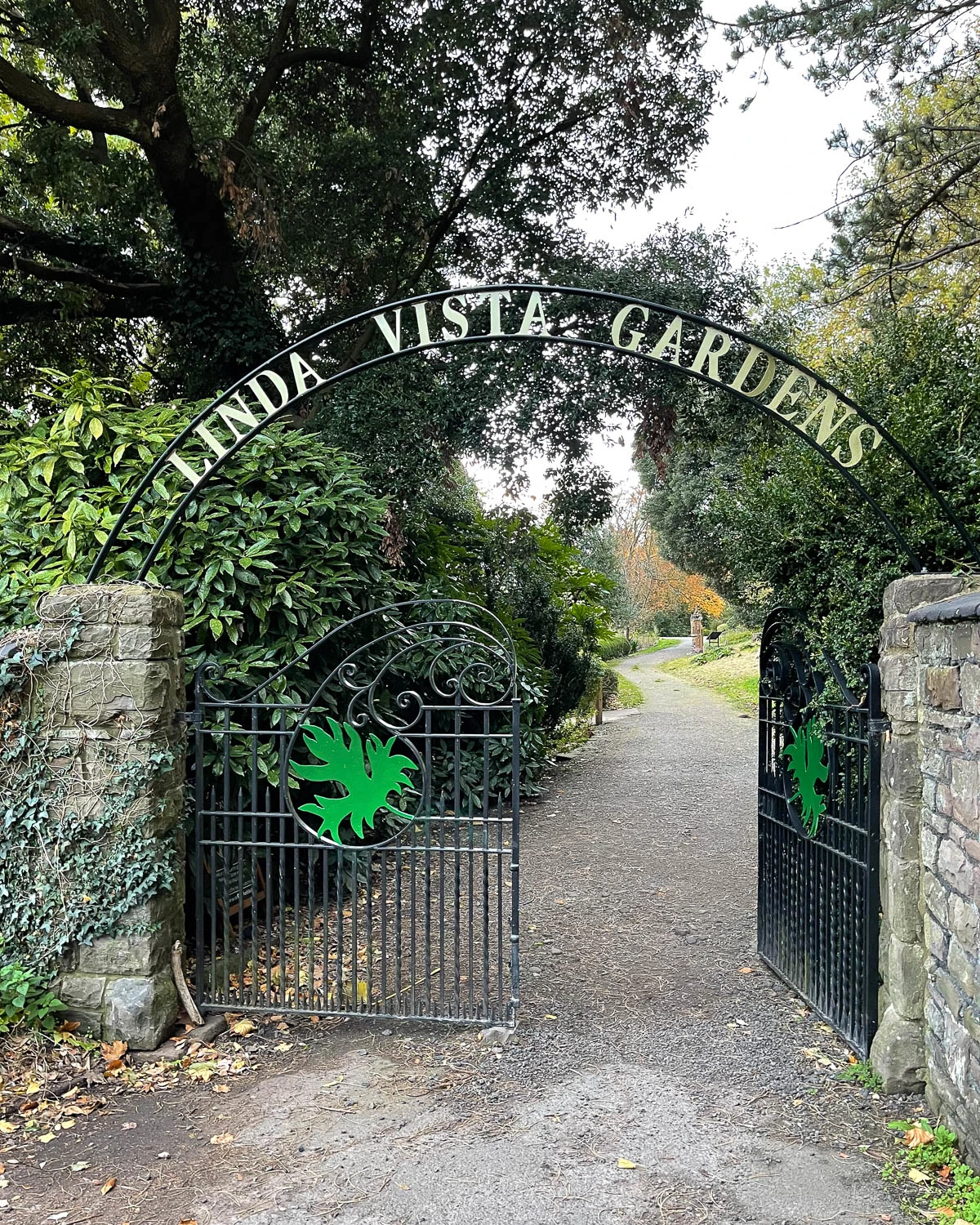 Linda Vista Gardens Abergavenny Wales Photo Heatheronhertravels.com