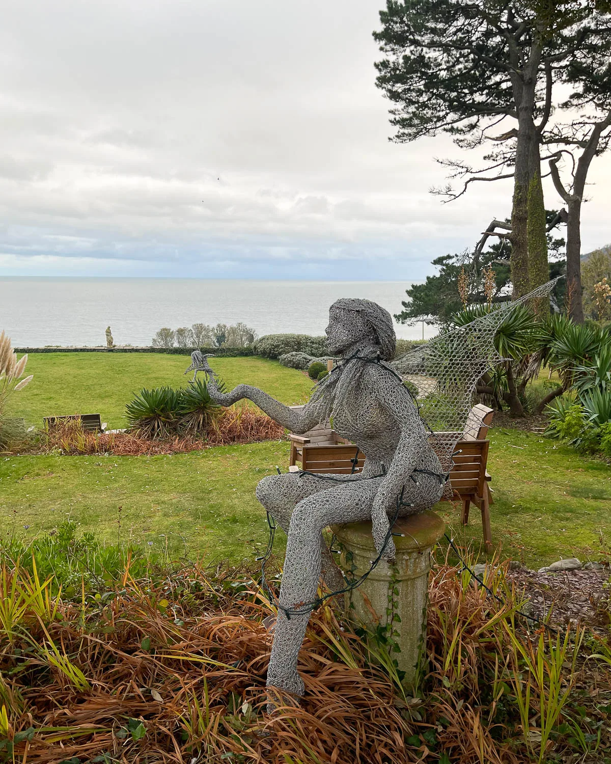 Gardens at Talland Bay Hotel in Cornwall Photo Heatheronhertravels.com