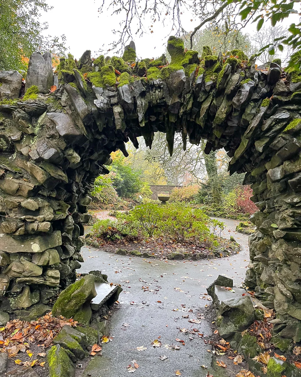 Grotto at Bedwellty House Tredegar Photo Heatheronhertravels.com