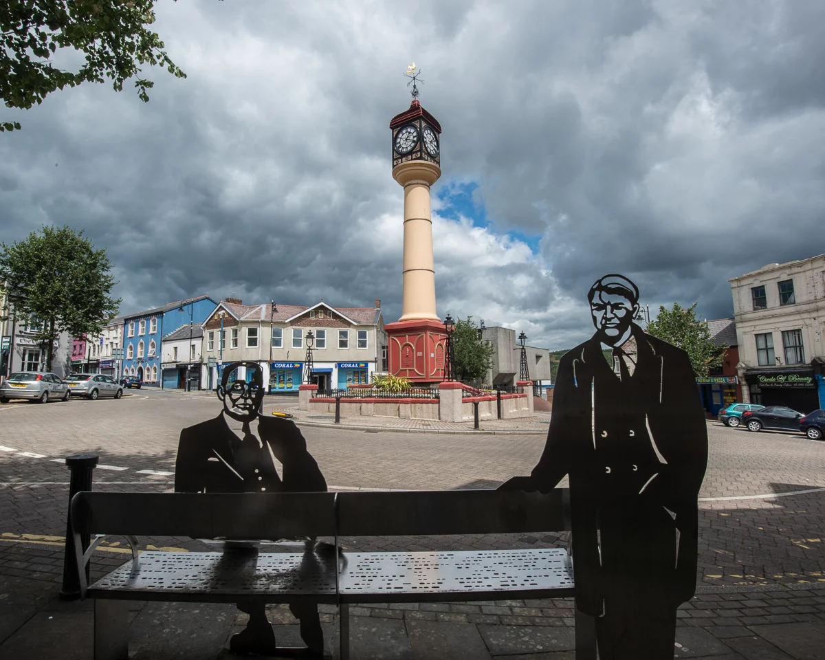 Tredegar Town Clock Wales