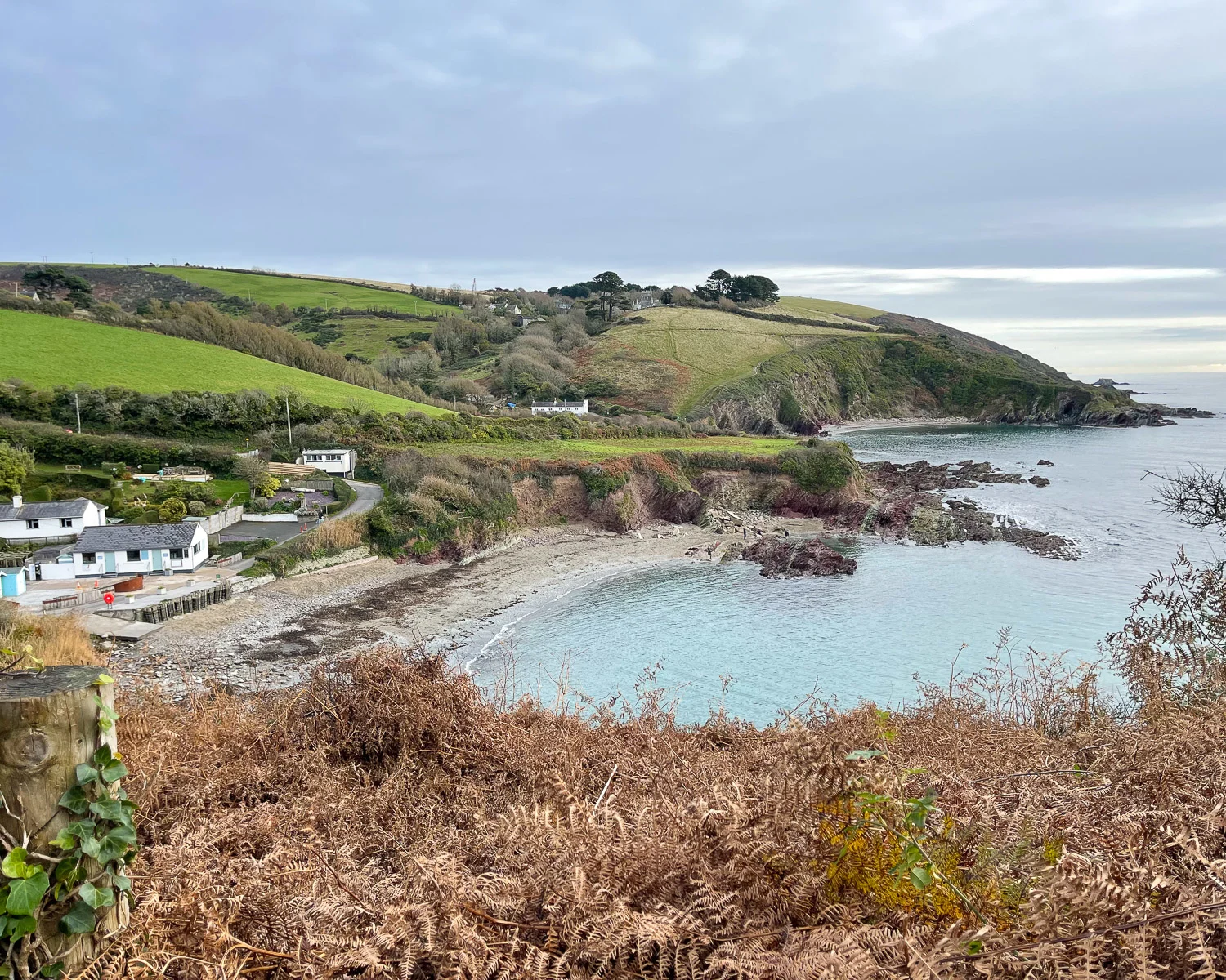 Walking in Talland Bay Cornwall Photo Heatheronhertravels.com