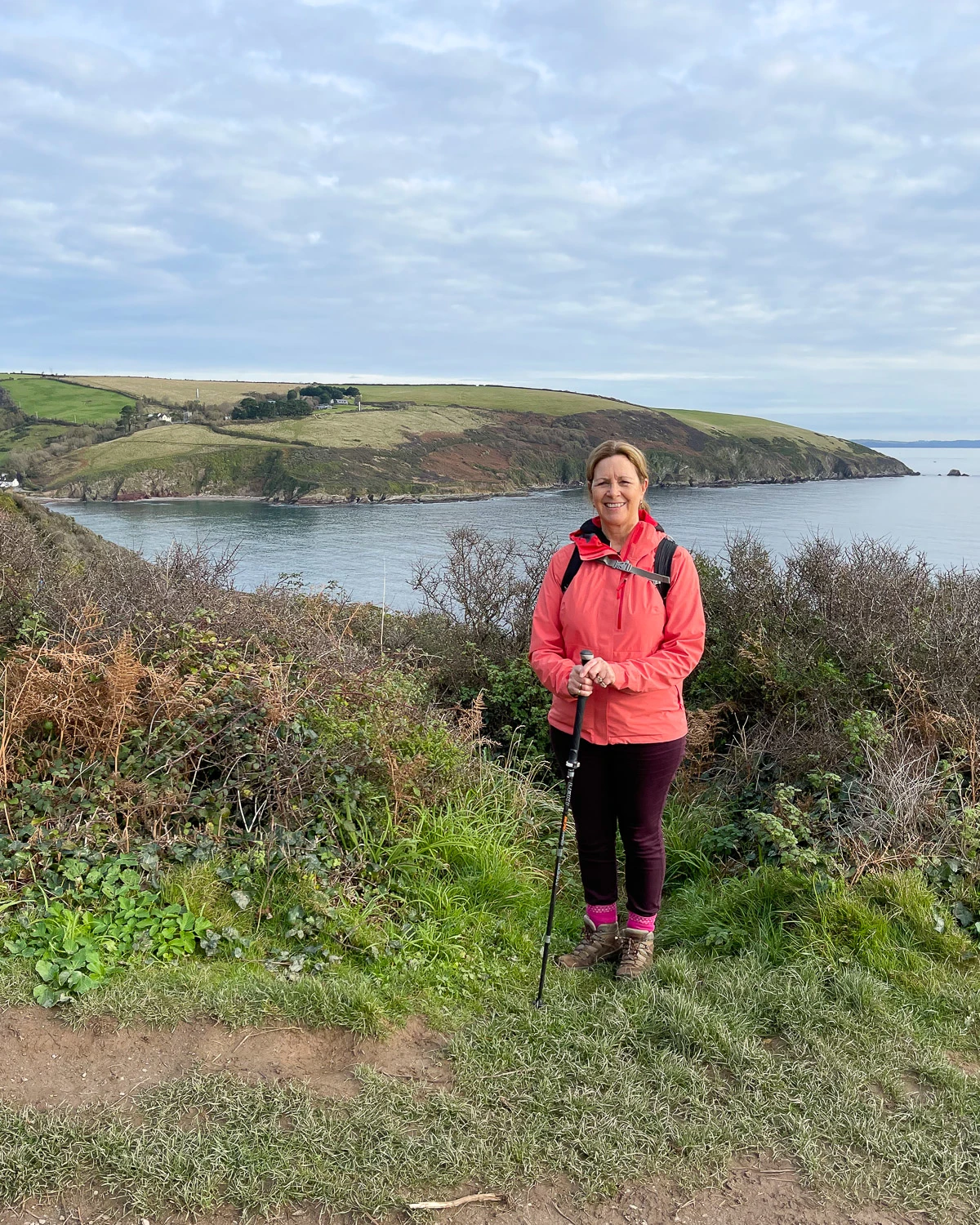 Walking in Talland Bay Cornwall Photo Heatheronhertravels.com