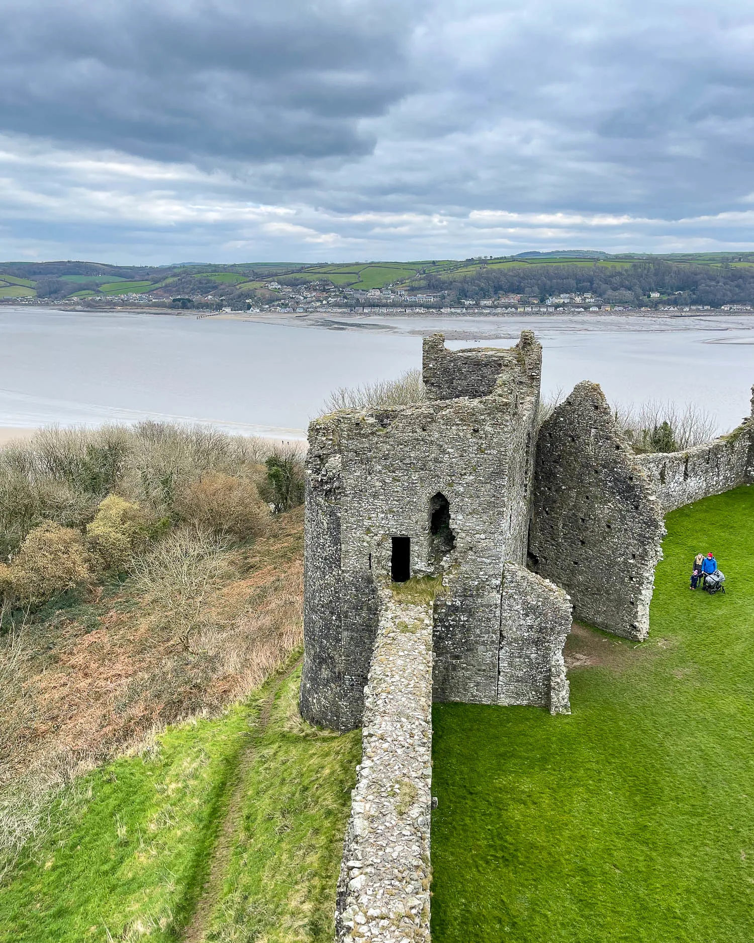 Llansteffan in Carmarthenshire Photo Heatheronhertravels.com