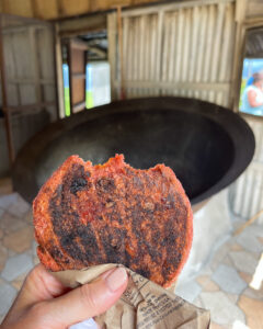 Cassava bread at Plas Kassav Saint Lucia Photo Heatheronhertravels.com