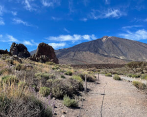 Walking trail Teide National Park Tenerife Photo Heatheronhertravels.com