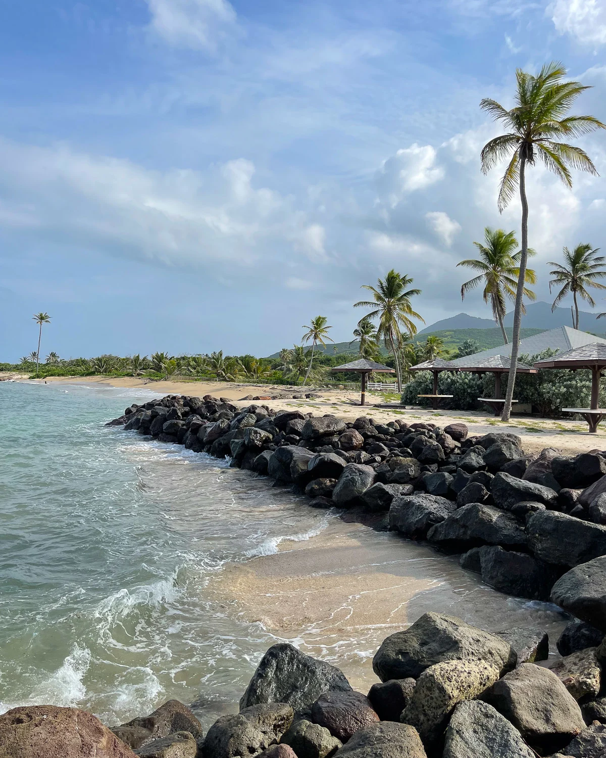 Herbert's Beach, Nisbet Plantation Nevis Photo Heatheronhertravels.com