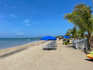 Pinney's Beach Nevis Photo Heatheronhertravels.com