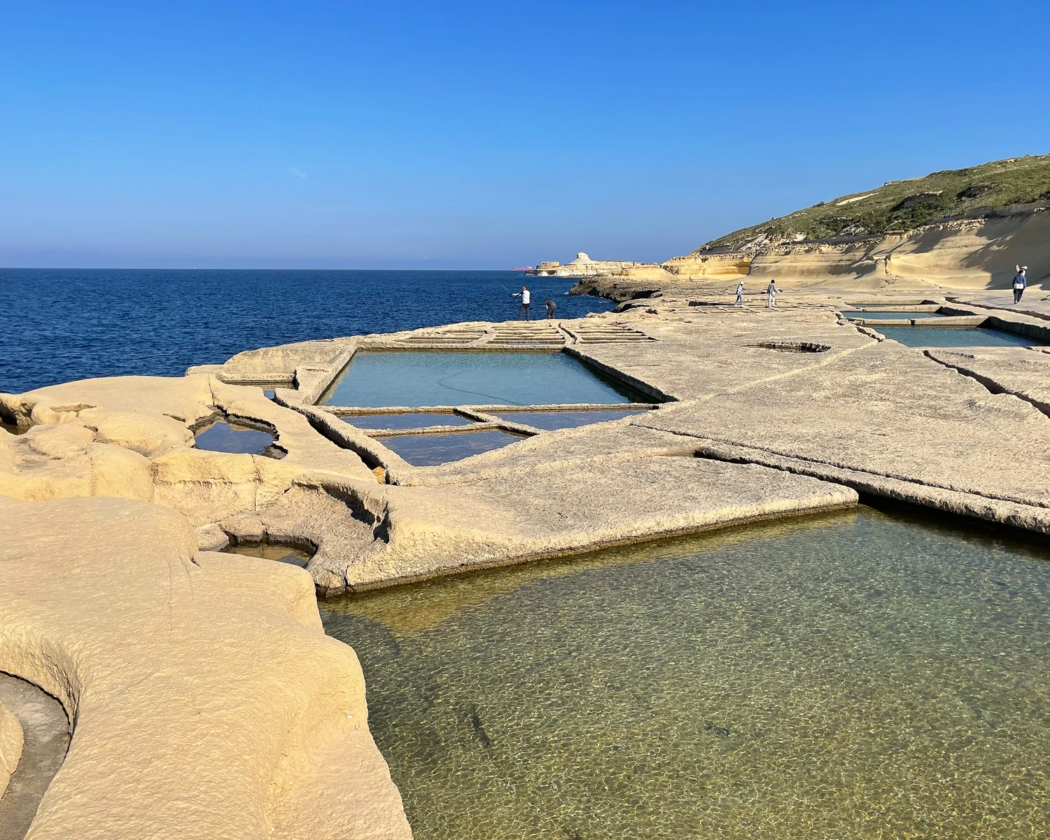 Gozo salt pans Photo Heatheronhertravels.com