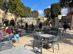 Square in Victoria Gozo Photo Heatheronhertravels.com