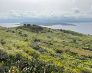 View from Gozo towards Comino Photo Heatheronhertravels.com