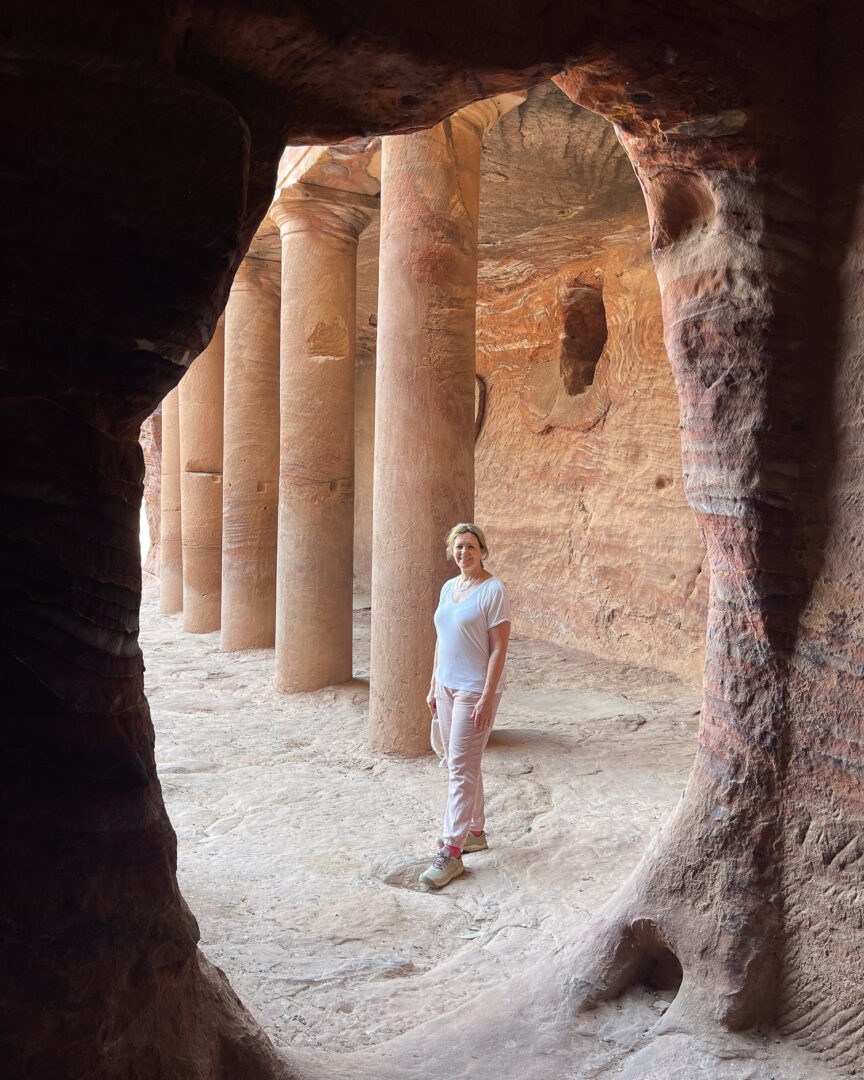 Visiting Petra In Jordan 2024 The Ultimate Travel Guide   At The Royal Tombs Petra Jordan Photo Heatheronhertravels.com  864x1080 