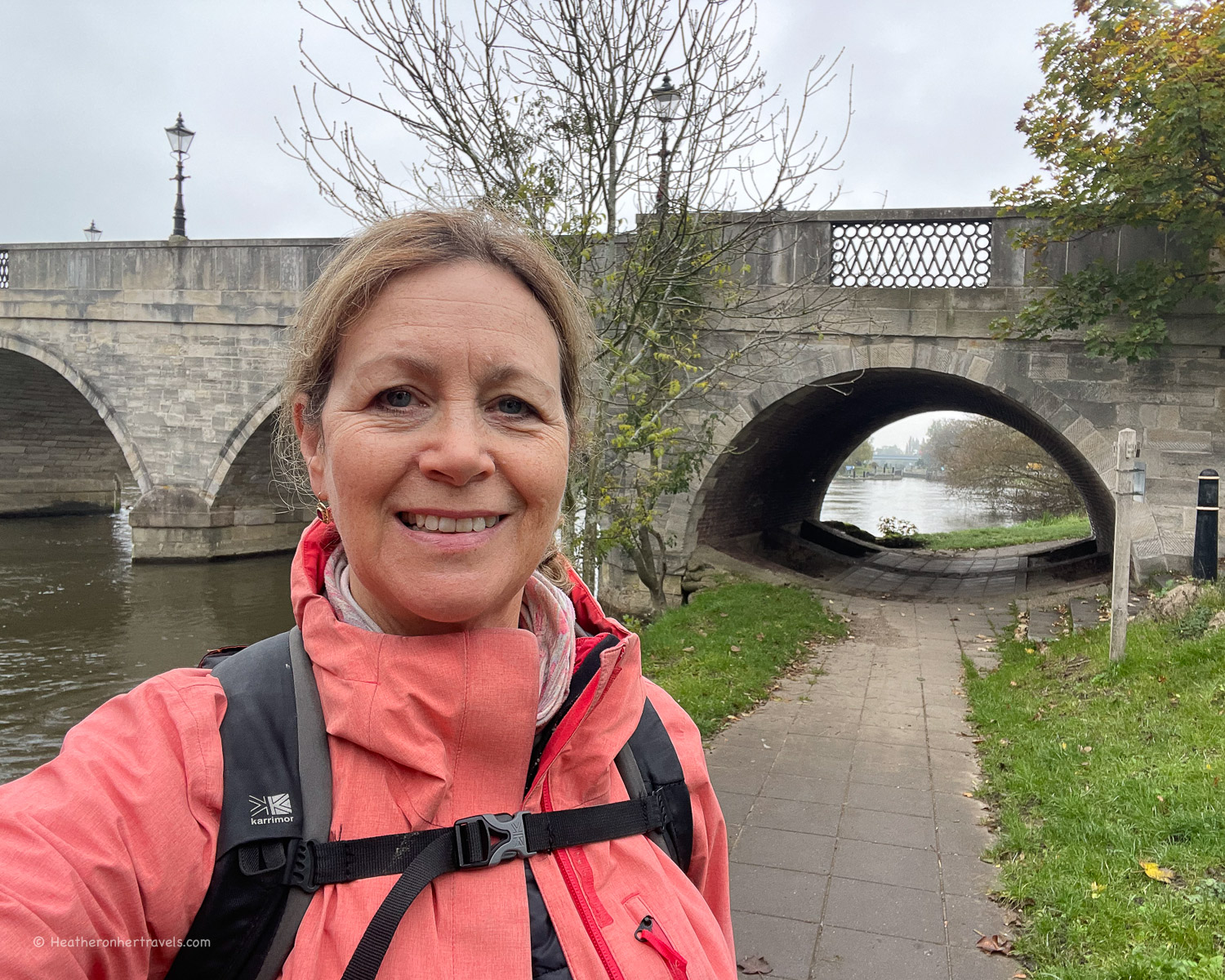 Chertsey Bridge - Hiking on the Thames Path National Trail Photo_ © Heatheronhertravels.com