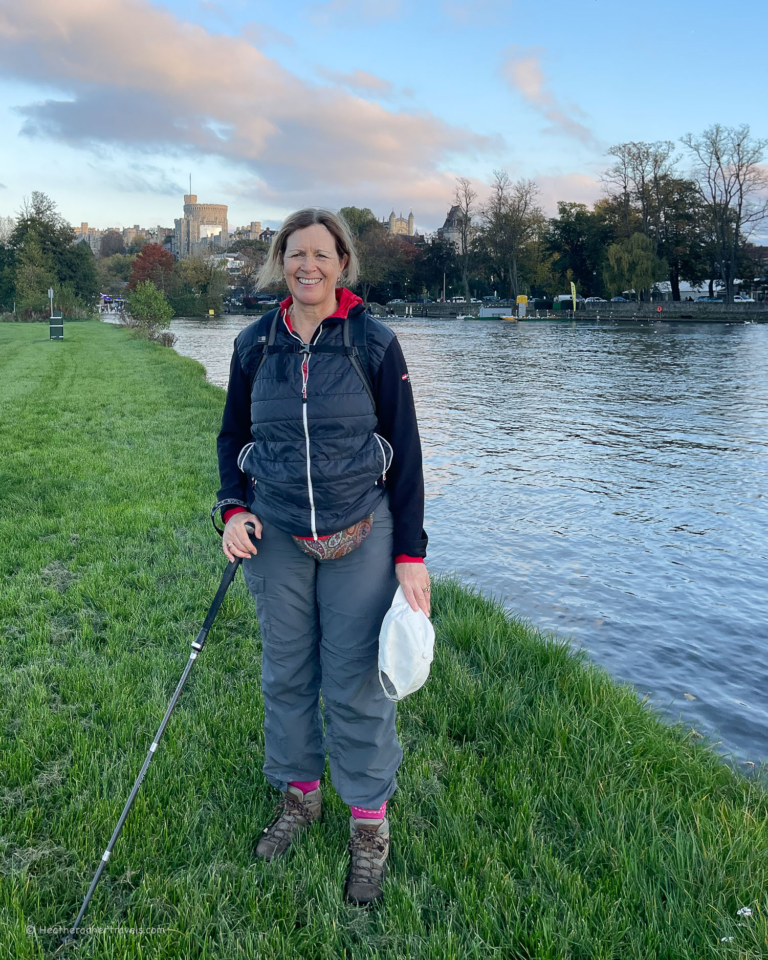 Eaton meadows - Hiking on the Thames Path National Trail Photo_ © Heatheronhertravels.com