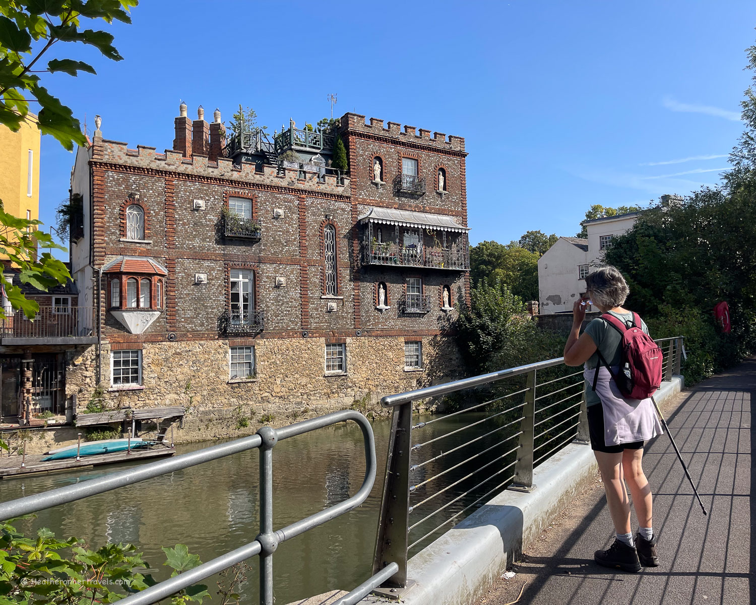 Folly Bridge Oxford Thames Path National Trail © Heatheronhertravels.com