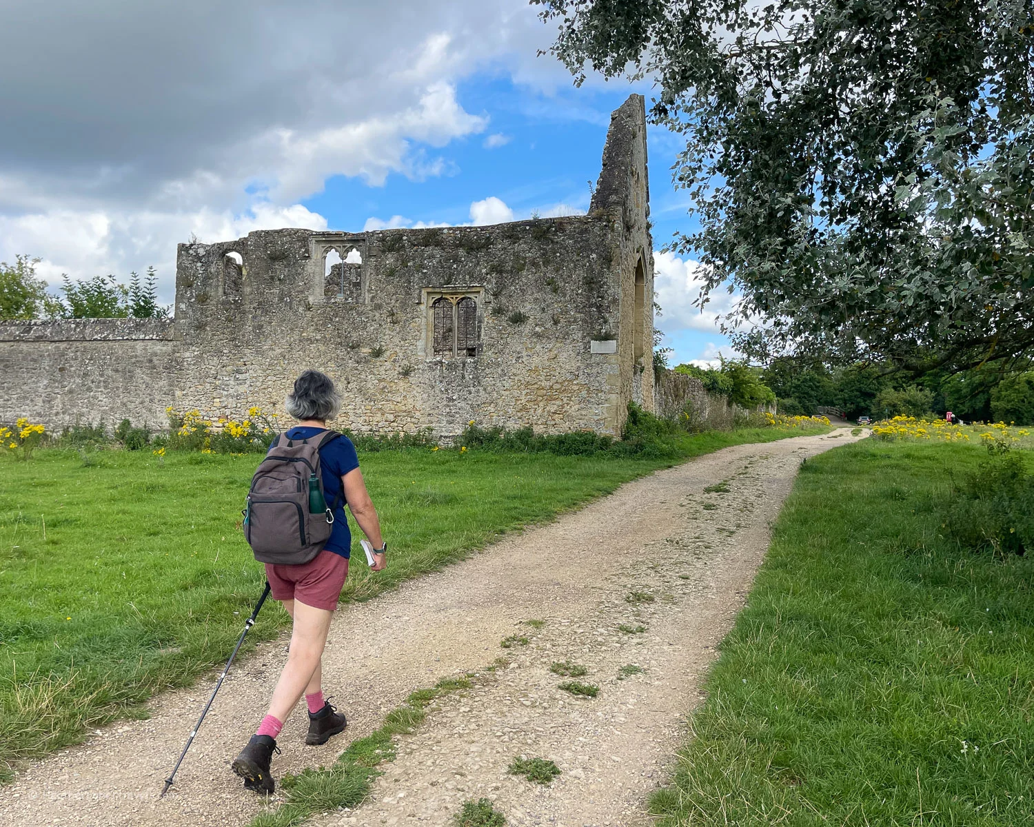 Godstow Abbey nr Oxford on the Thames path national trail July 24 Photo Heatheronhertravels.com