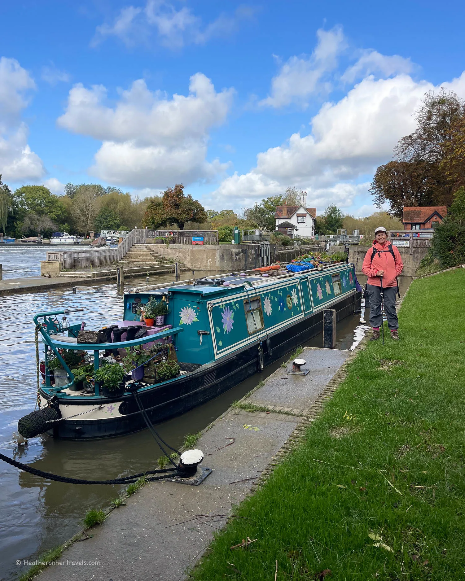 Goring Lock Thames Path National Trail Photo Heatheronhertravels.com