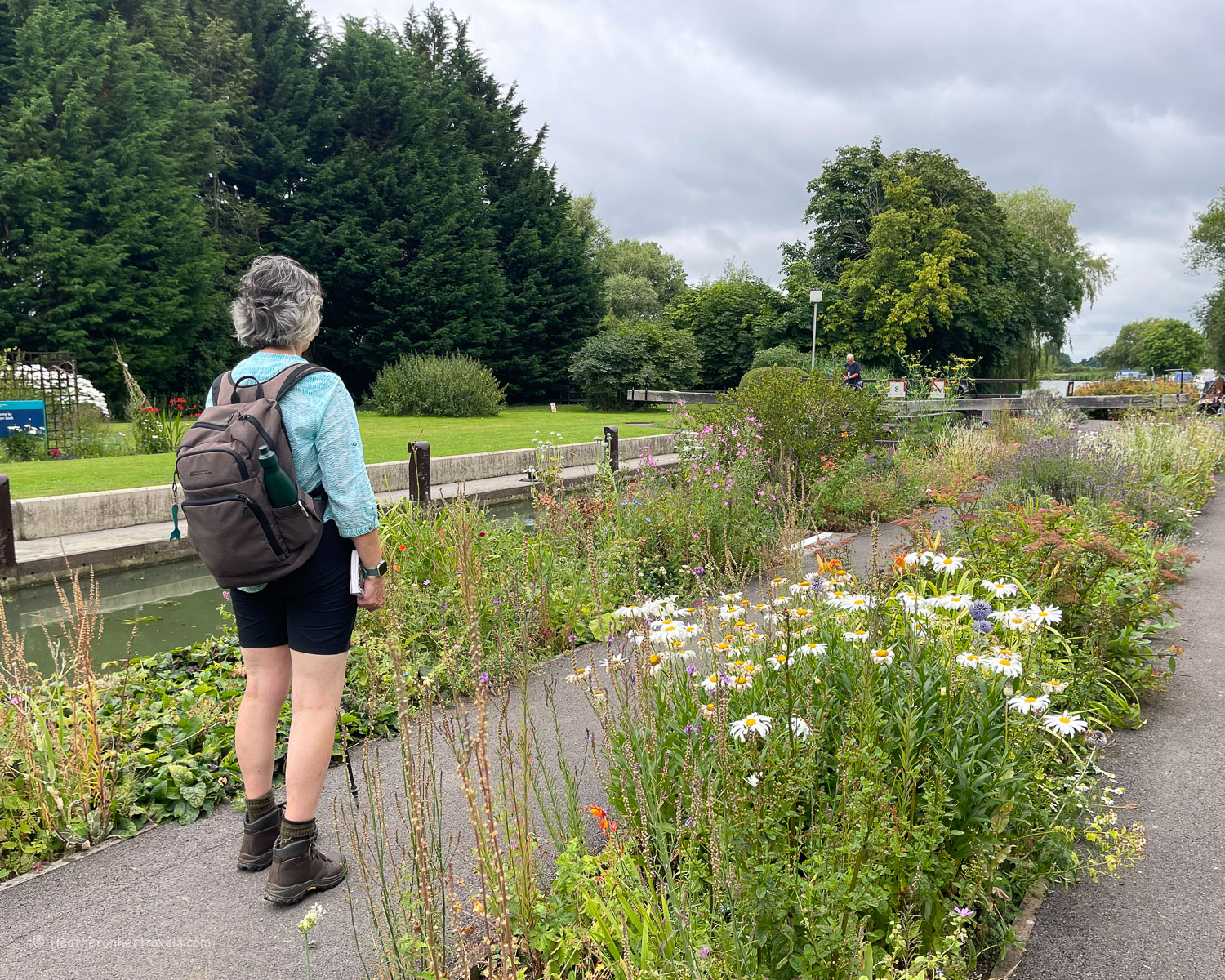 Grafton Lock on the Thames path national trail July 24 Photo Heatheronhertravels.com