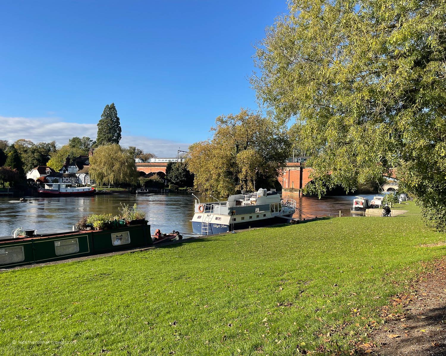 Maidenhead - Hiking on the Thames Path National Trail Photo_ © Heatheronhertravels.com