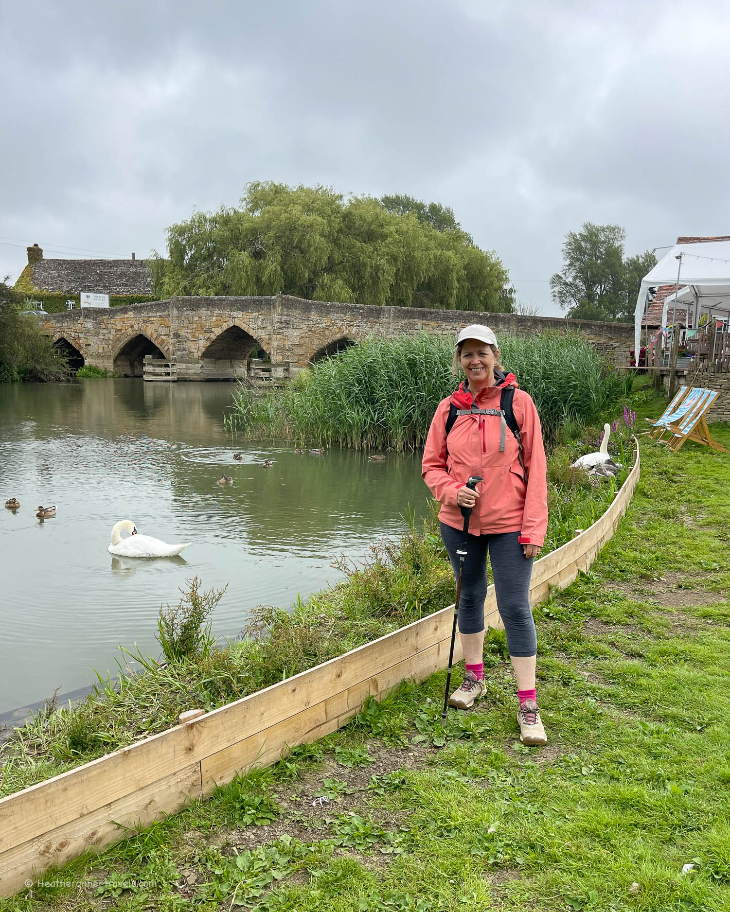 Newbridge on the Thames path national trail July 24 Photo Heatheronhertravels.com