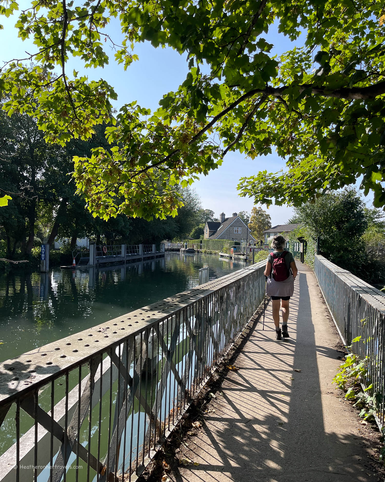 Osney Lock Oxford Thames Path National Trail © Heatheronhertravels.com