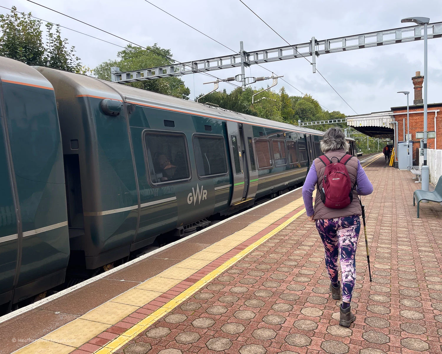 Pangbourne Station Thames Path National Trail Photo Heatheronhertravels.com