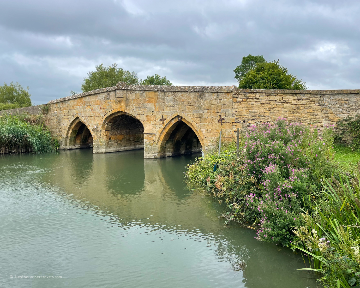 Radcot Bridge on the Thames path national trail July 24 Photo Heatheronhertravels.com