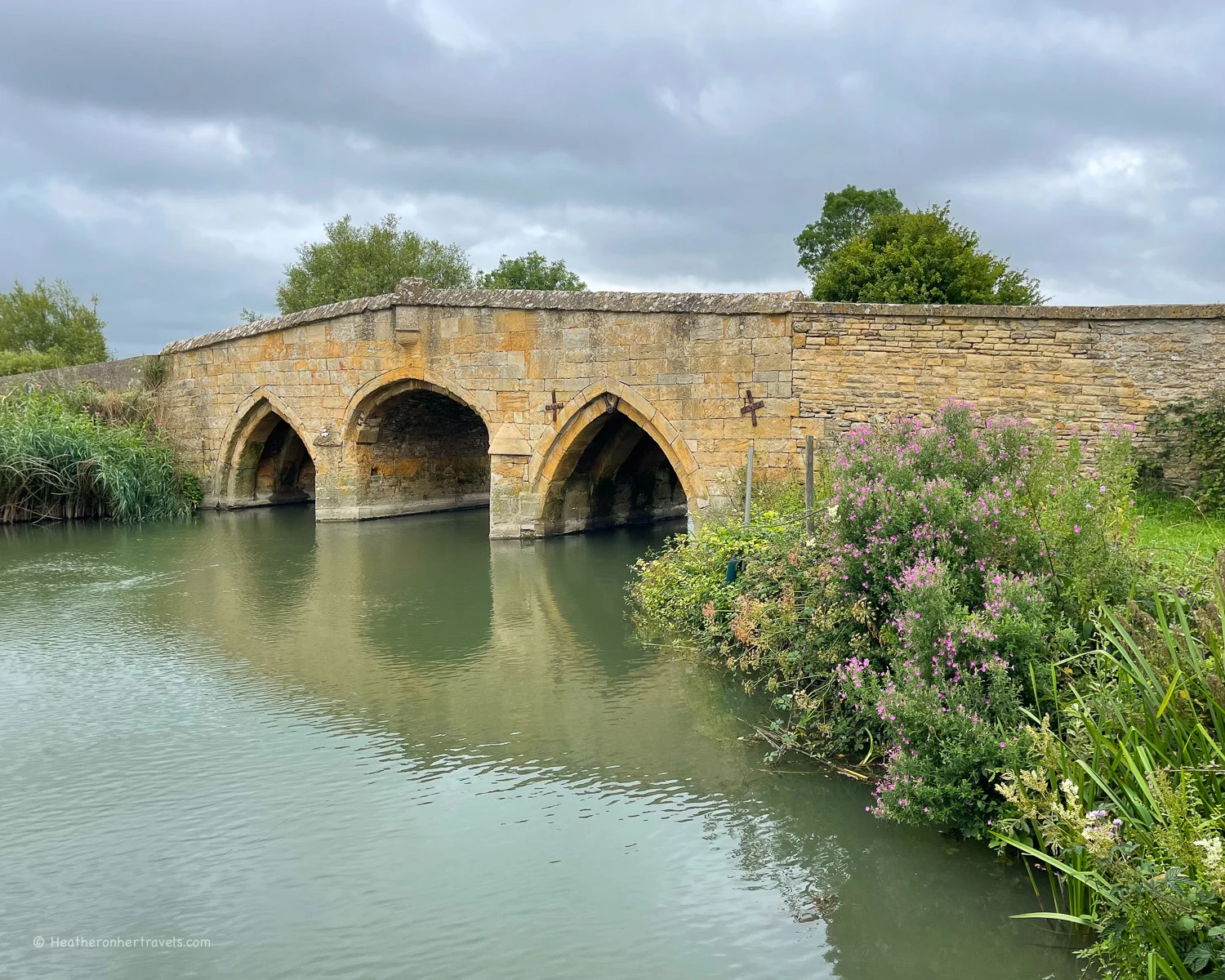 Radcot Bridge on the Thames path national trail July 24 Photo Heatheronhertravels.com