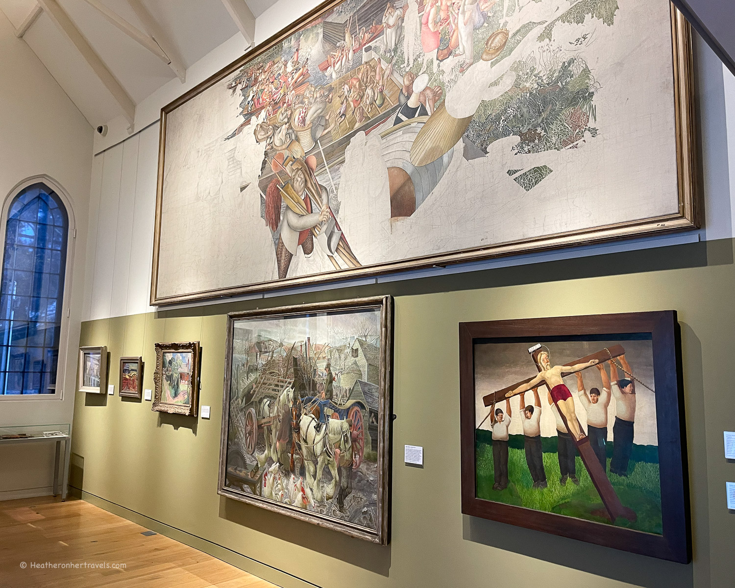 Stanley Spencer Gallery Cookham - Hiking on the Thames Path National Trail Photo_ © Heatheronhertravels.com