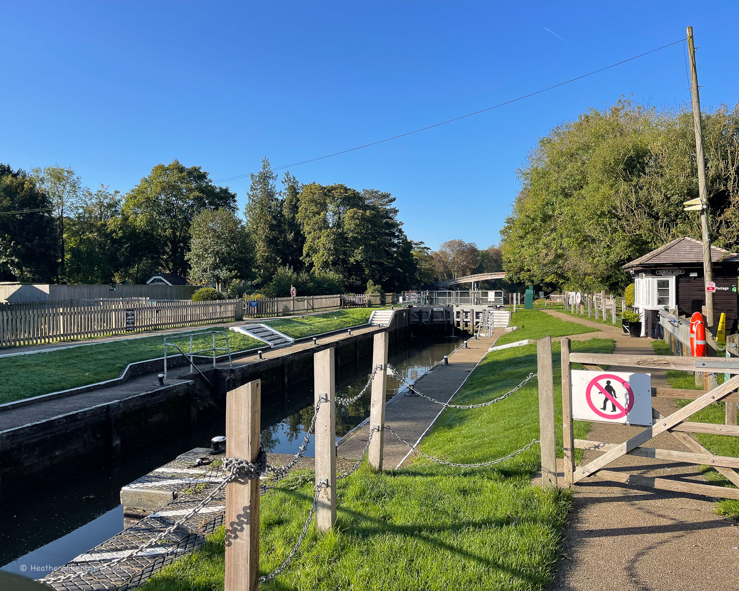 Temple Mill Lock Thames Path National Trail Photo Heatheronhertravels.com