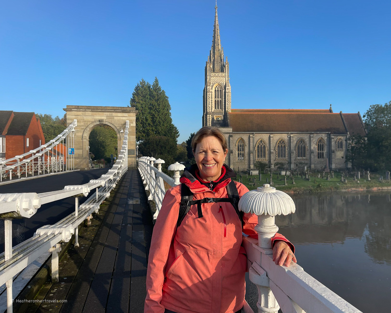 Thames Path at Marlow Bridge © Heatheronhertravels.com