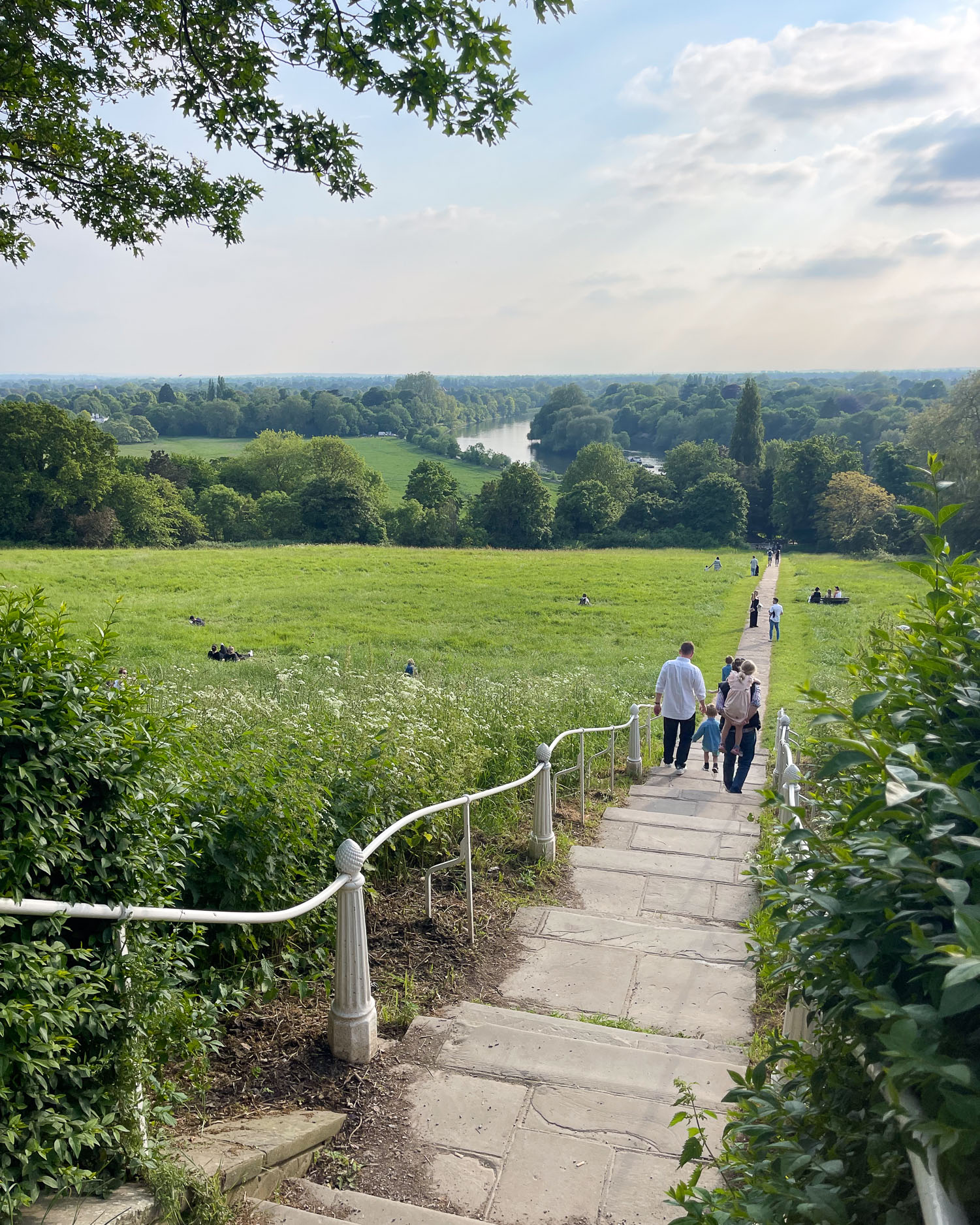 Views from Richmond Hill - Thames Path National Trail Photo Heatheronhertravels.com