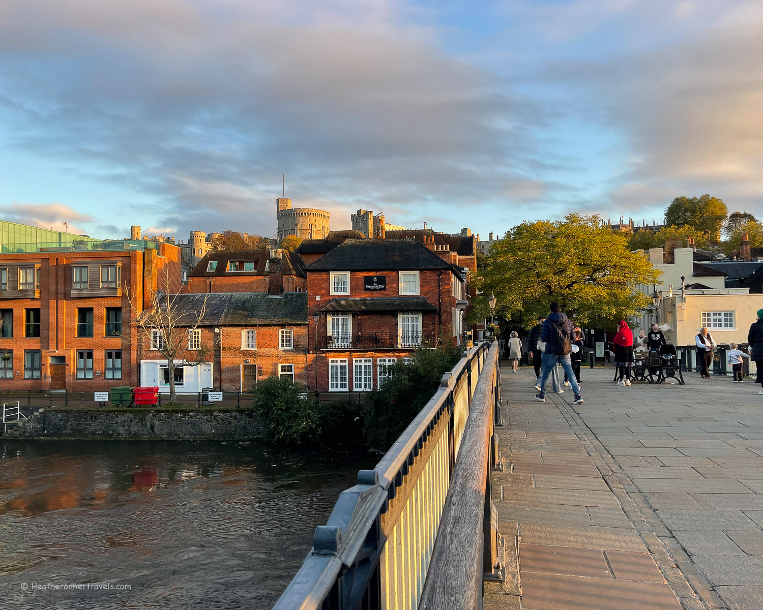 Windsor Bridge - Hiking on the Thames Path National Trail Photo_ © Heatheronhertravels.com