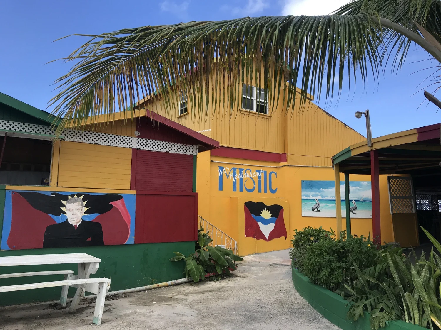 Mystic Beach Bar on Runaway Beach Antigua