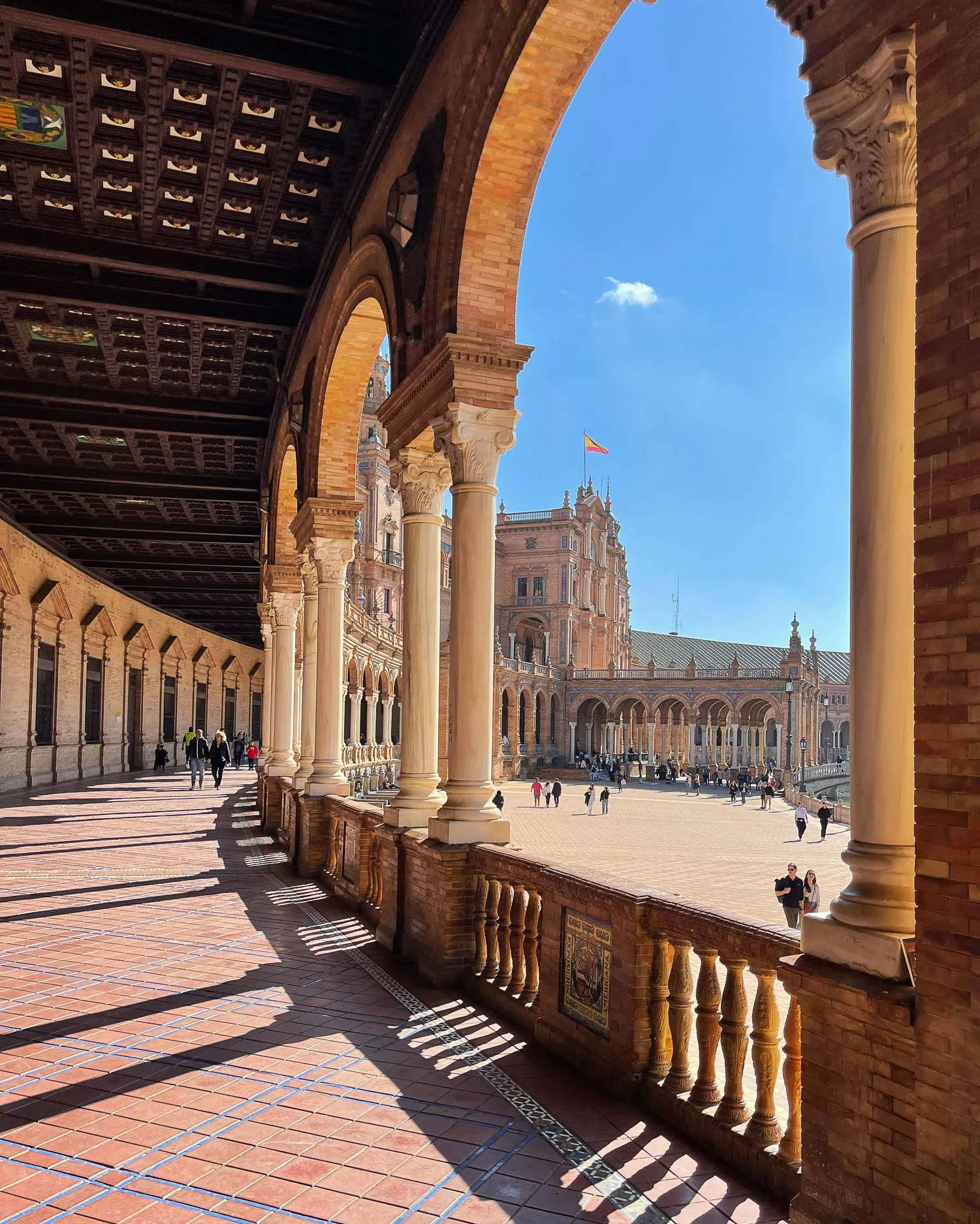 Plaza de Espana Seville Photo Heatheronhertravels.com