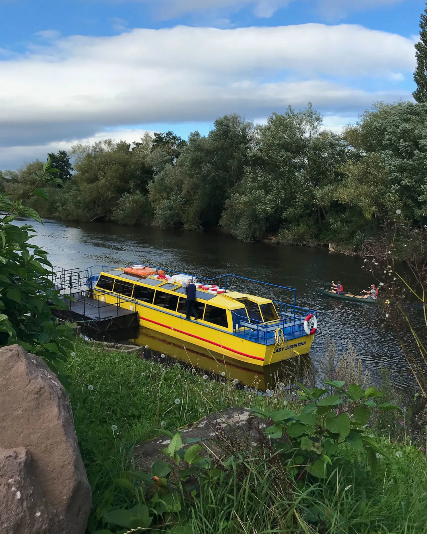 River cruise at Symond Yat West, Wye Valley Photo Heatheronhertravels.com