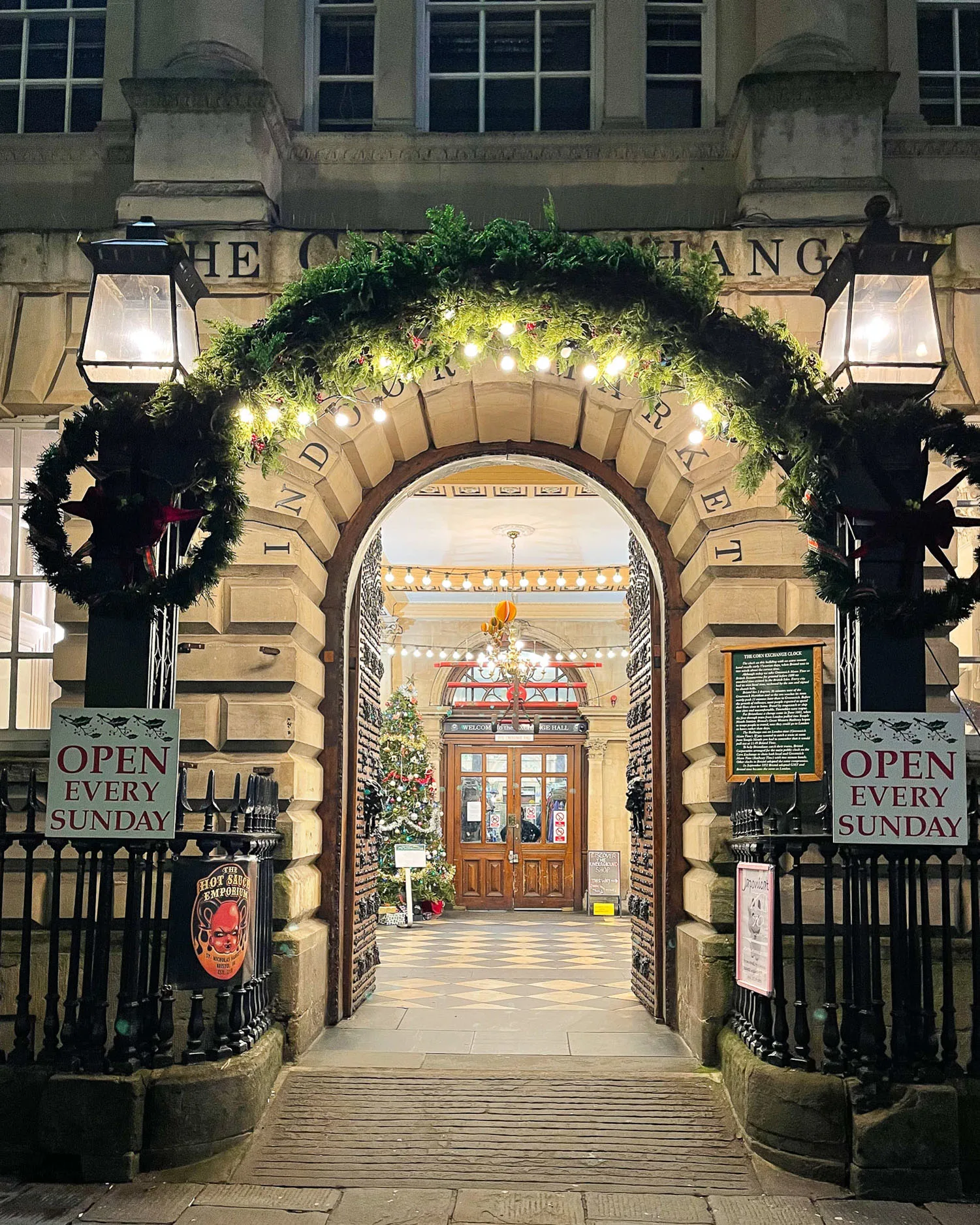 St Nicholas Market Christmas in Bristol Photo Heatheronhertravels.com