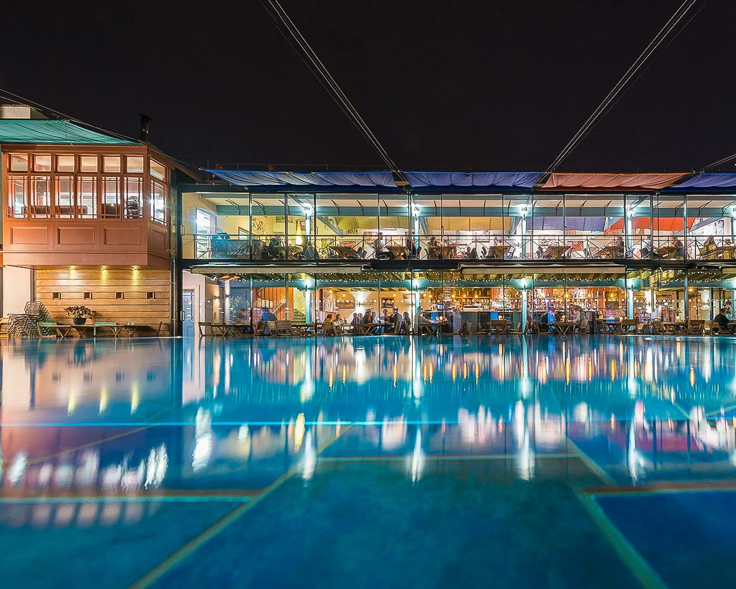 The Lido by Night Photo The Lido