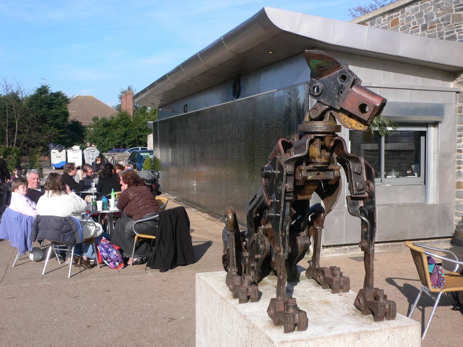 Cafe in Blaise park near Bristol