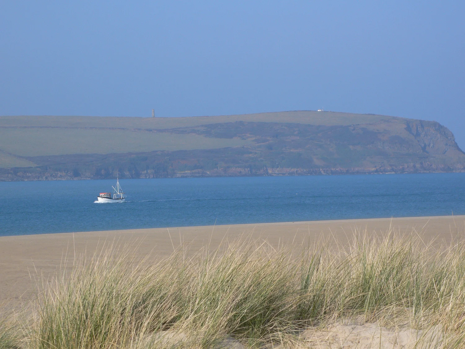 Camel estuary from Rock beach