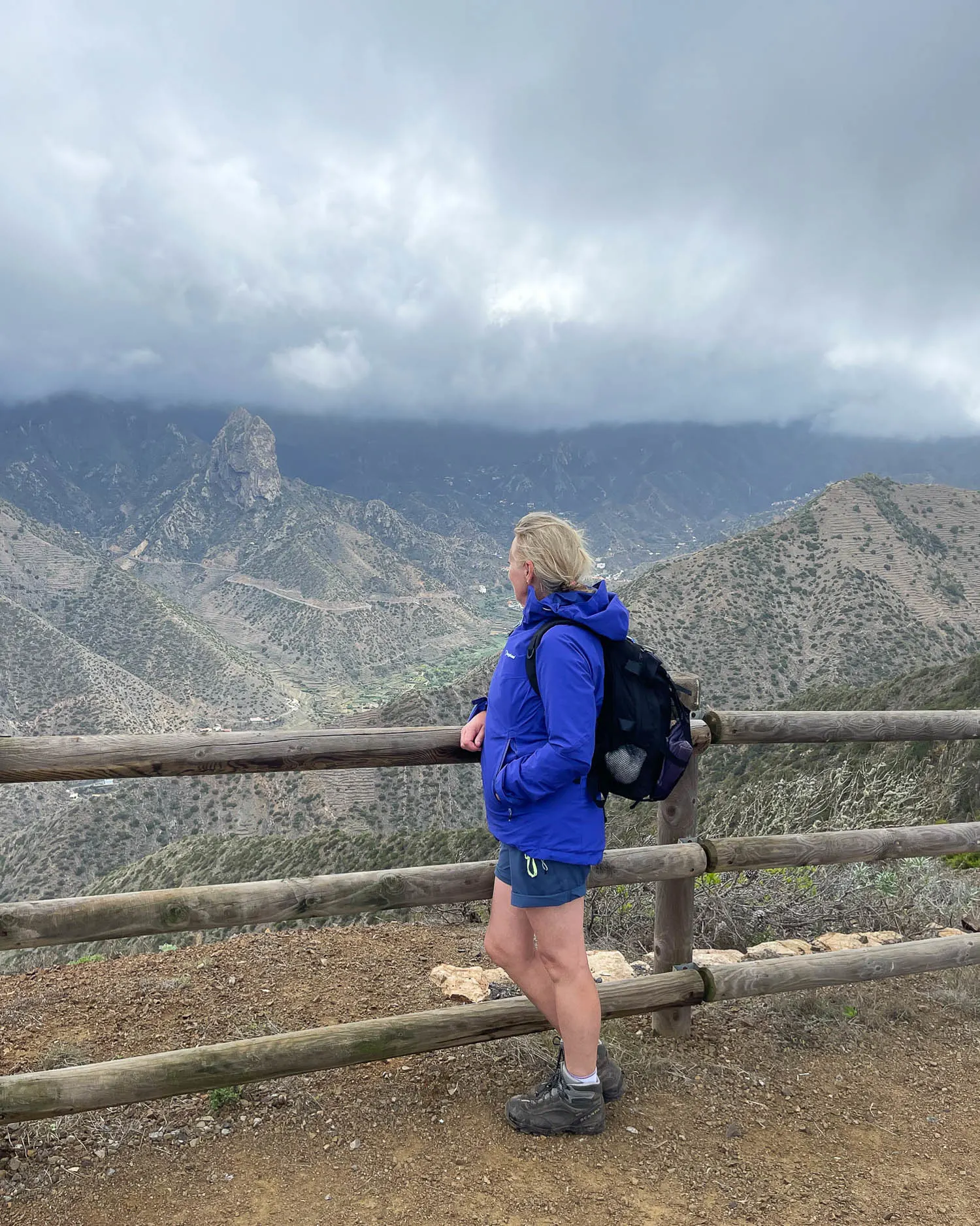 Buenavista viewpoint above Playa de Vallehermoso La Gomera Photo Heatheronhertravels.com