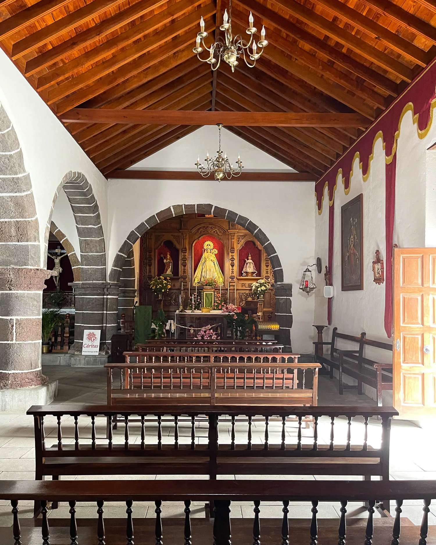 Church in Chipude La Gomera Photo Heatheronhertravels.com