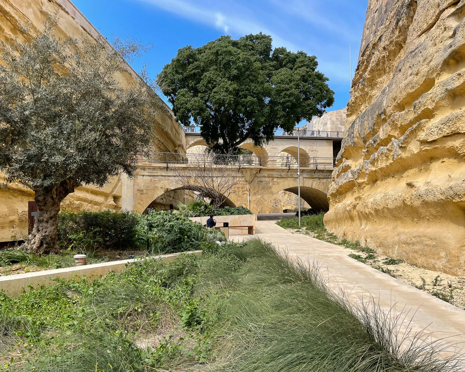 Francesco Laparelli Gardens Valletta Malta Photo Heatheronhertravels.com