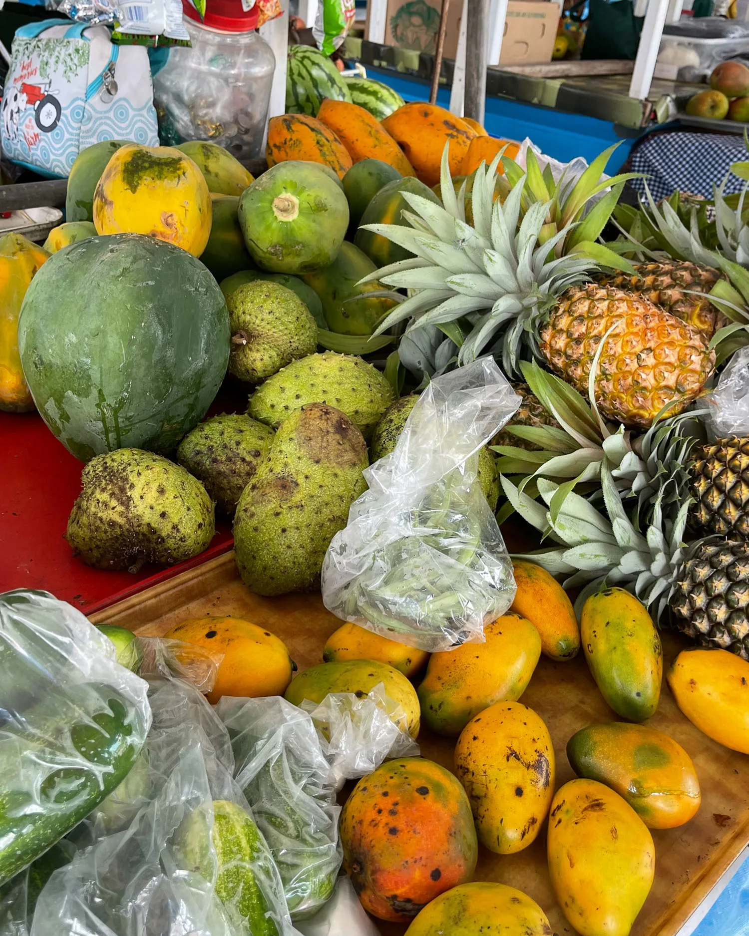 Fruit in Castries Market Saint Lucia Photo Heatheronhertravels.c