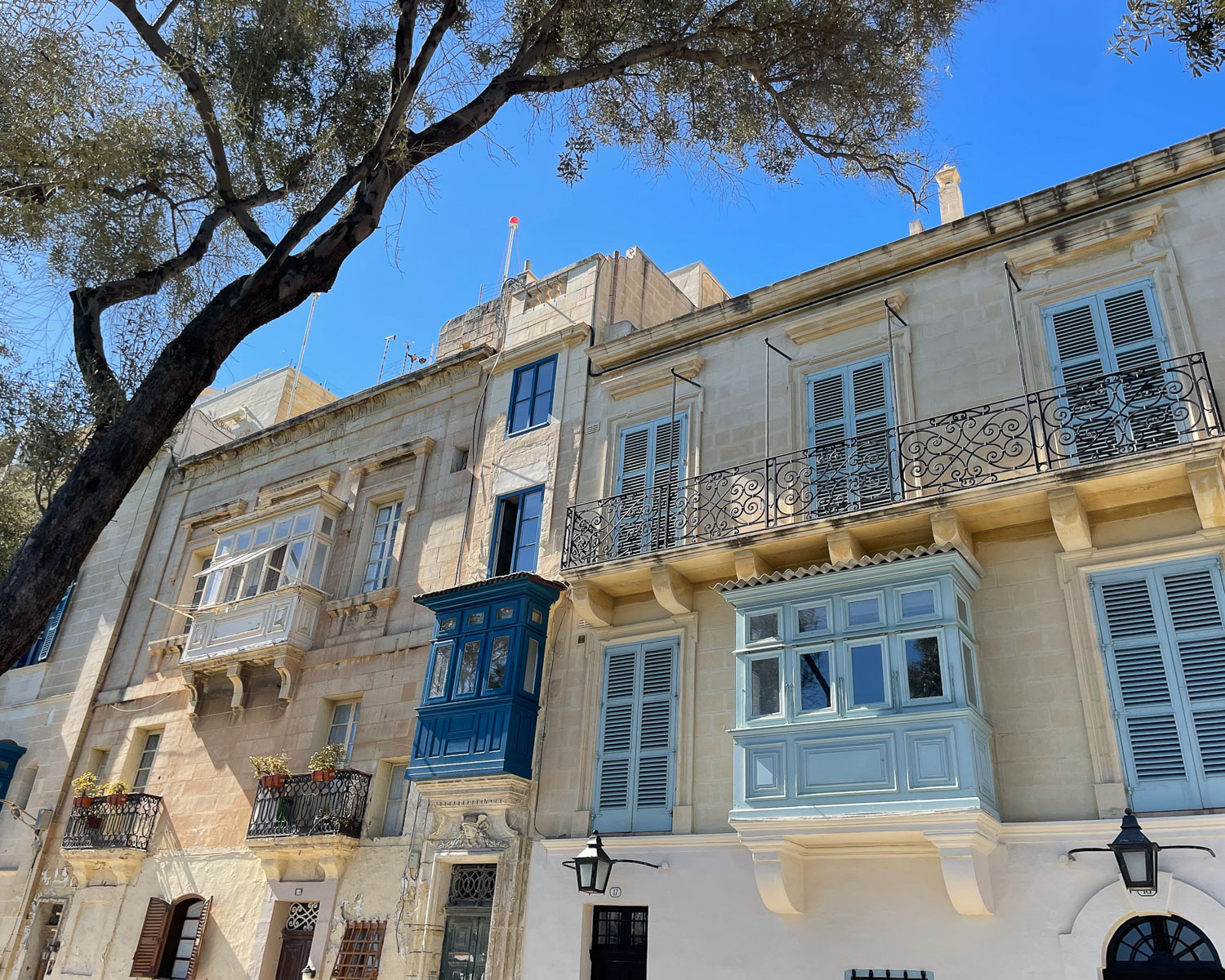 Houses on St Barbara's Bastion Valletta Malta Photo Heatheronhertravels.com